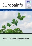EUropainfo 1/19: 2019 - The Green Europe WE want!