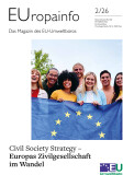 EUropainfo 2/26: Civil Society Strategy - Europas Zivilgesellschaft im Wandel